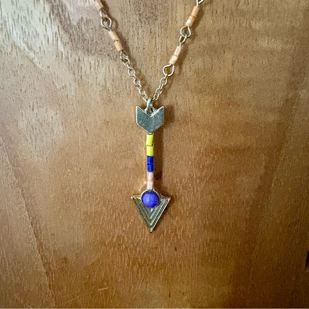 Arrow Pendant Necklace